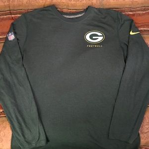 Green Bay Packers Nike Long Sleeve T-Shirt.